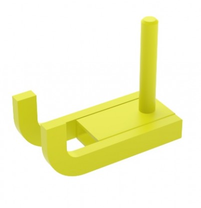 Koppling DC dubbel p&aring; arbetsniv&aring; &Oslash;15mm