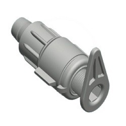 Koppling dubbel-grepp uttag med &Oslash;16mm, fr&aring;n layflat till dropplinje Pris/10st