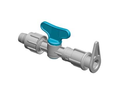 Ventil med tejp med skruv &Oslash;16mm 10st/pris