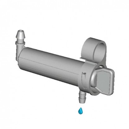 Droppmunstycke inspekterbar med filter fl&ouml;de 16lt/h Pris/100st