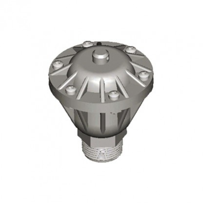 Luft utfall av polypropylen med utv&auml;ndig g&auml;nga R20/&frac34;"