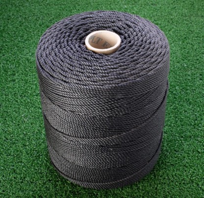 Garn bungee svart PP &Oslash;8mm