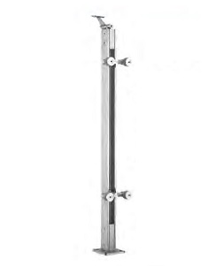 Balkongräcke av rostfritt stål SSB0106 höjd 950mm