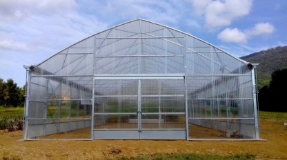 V&auml;xthus SCANDI&reg;Tunnelart PV, bredd 9,6m och l&auml;ngd 50m, 480 m&sup2;