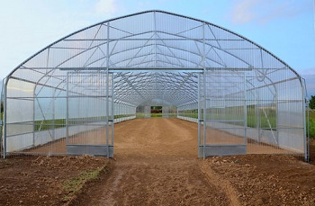 V&auml;xthus SCANDI&reg;Tunnelart PV, bredd 6,4m och l&auml;ngd 26m, 166,4m&sup2;