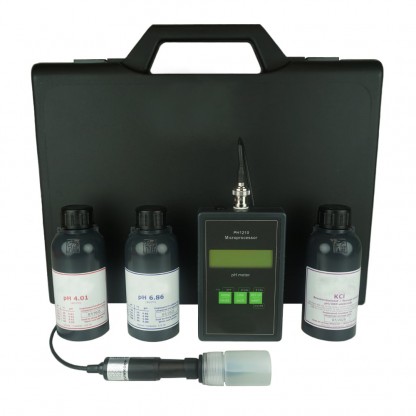 pH-m&auml;tare f&ouml;r jord i resv&auml;ska