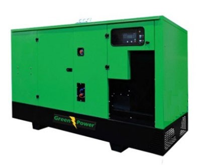 STAGE 5 (V) Fiat Elverk 100kVA 80kW ljudisolerad/täckt manuell startpanel