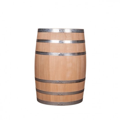 Vattentunnor och planteringsk&auml;rl i Ek Tj&auml;rolja &Oslash;45 x H60cm volym 60lit