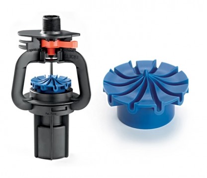 Precisionsvridare l&aring;g banvinkel munstycke 2mm