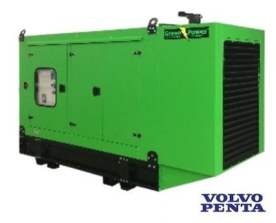 Volvo Elverk STAGE 2 760kVA 608kW ljudisolerad/täckt manuell startpanel