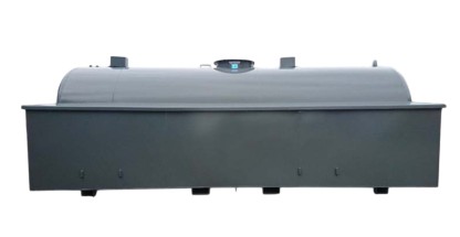 Br&auml;nsletank med uppsamlingskar 4500liter, l&auml;ngd 3640mm vikt 1055kg