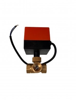 Ventil 3-vägs ½" 220V