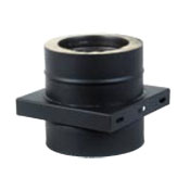 Fundamentsplatta svart 32mm, Ø120mm  