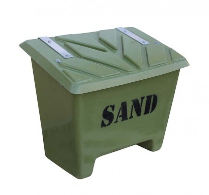 Sandlåda 130liter Grön